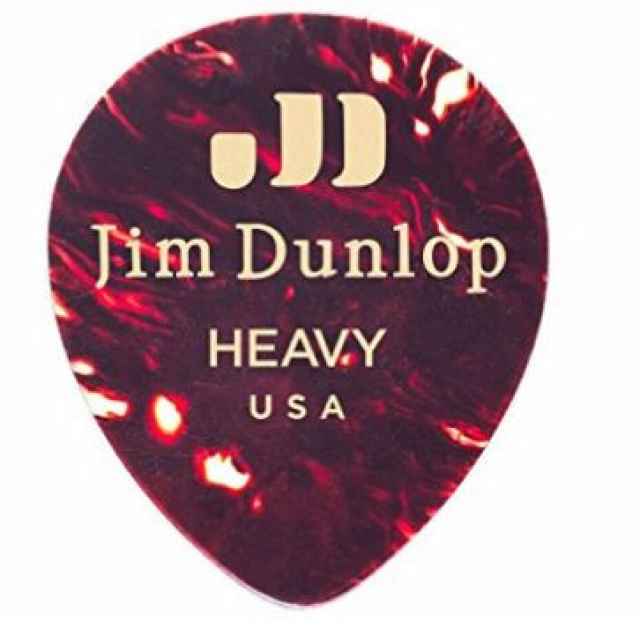 Dunlop Genuine Celluloid Shell 485P05HV Heavy - main (0)