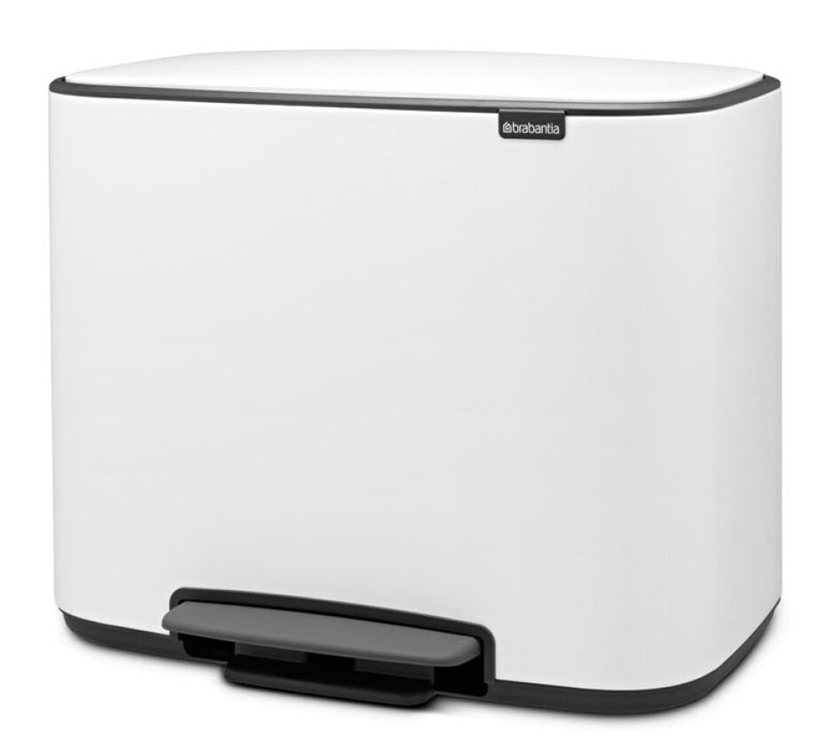 Pedálový odpadkový koš BO 36 l, bílá, Brabantia - main (7)