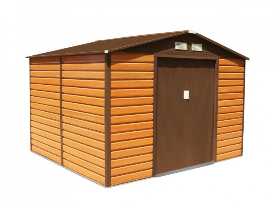G21 Zahradní domek G21 GAH 529 - 277 x 191 cm, hnědý G21-63900535 - main (0)