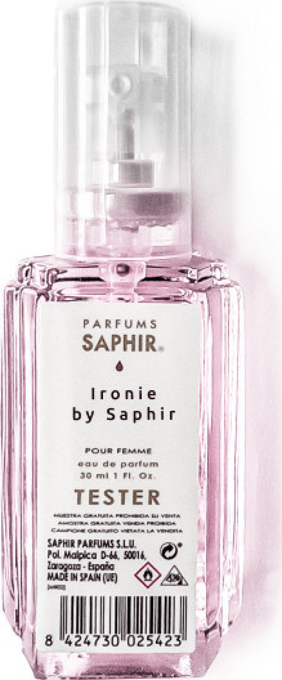 SAPHIR - Ironie Parfémovaná voda Velikost: 30 ml tester - main (0)