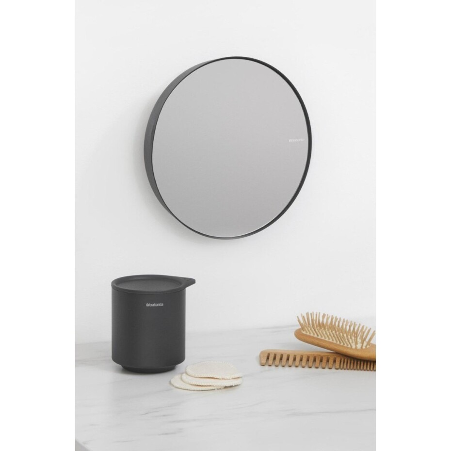 Kosmetické zrcadlo MINDSET, nástěnné, minerální šedá, Brabantia - main (5)