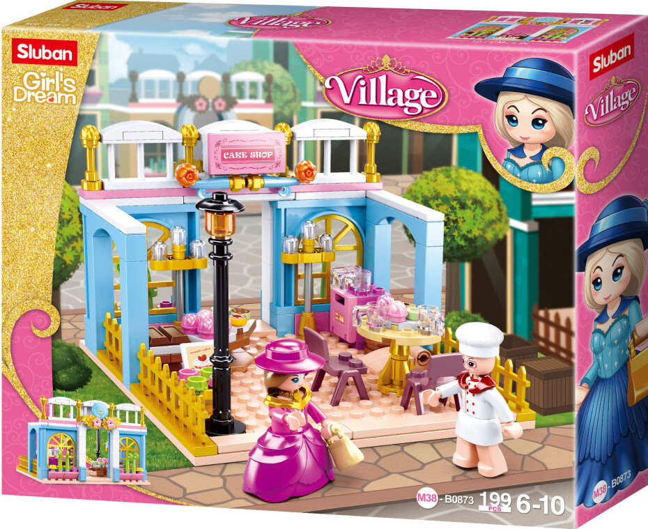 Sluban Girls Dream Village M38-B0873 Dobová pekárna - main (0)