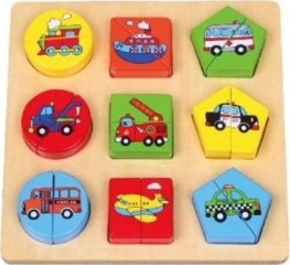 BABU - Puzzle dopravní prostředky - main (0)