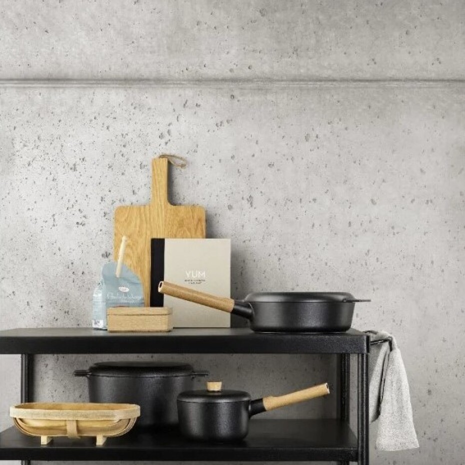 Krájecí a servírovací deska NORDIC KITCHEN 22 x 44 cm, hnědá, dřevo, Eva Solo - main (7)