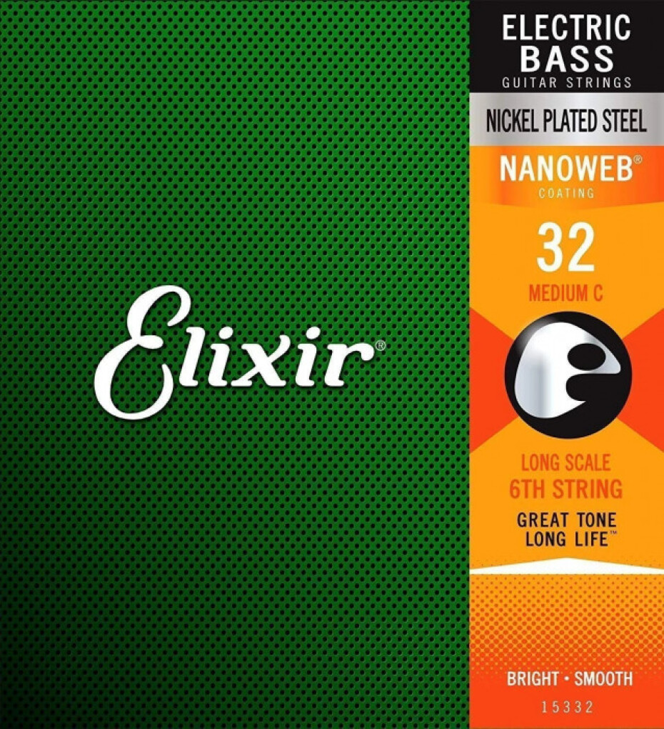 Elixir Bass Nanoweb 15332 Medium C 032 - main (0)