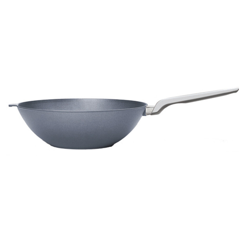 Wok DIAMOND LITE PRO 32 cm, s nerezovou rukojetí, titan, WOLL - main (1)