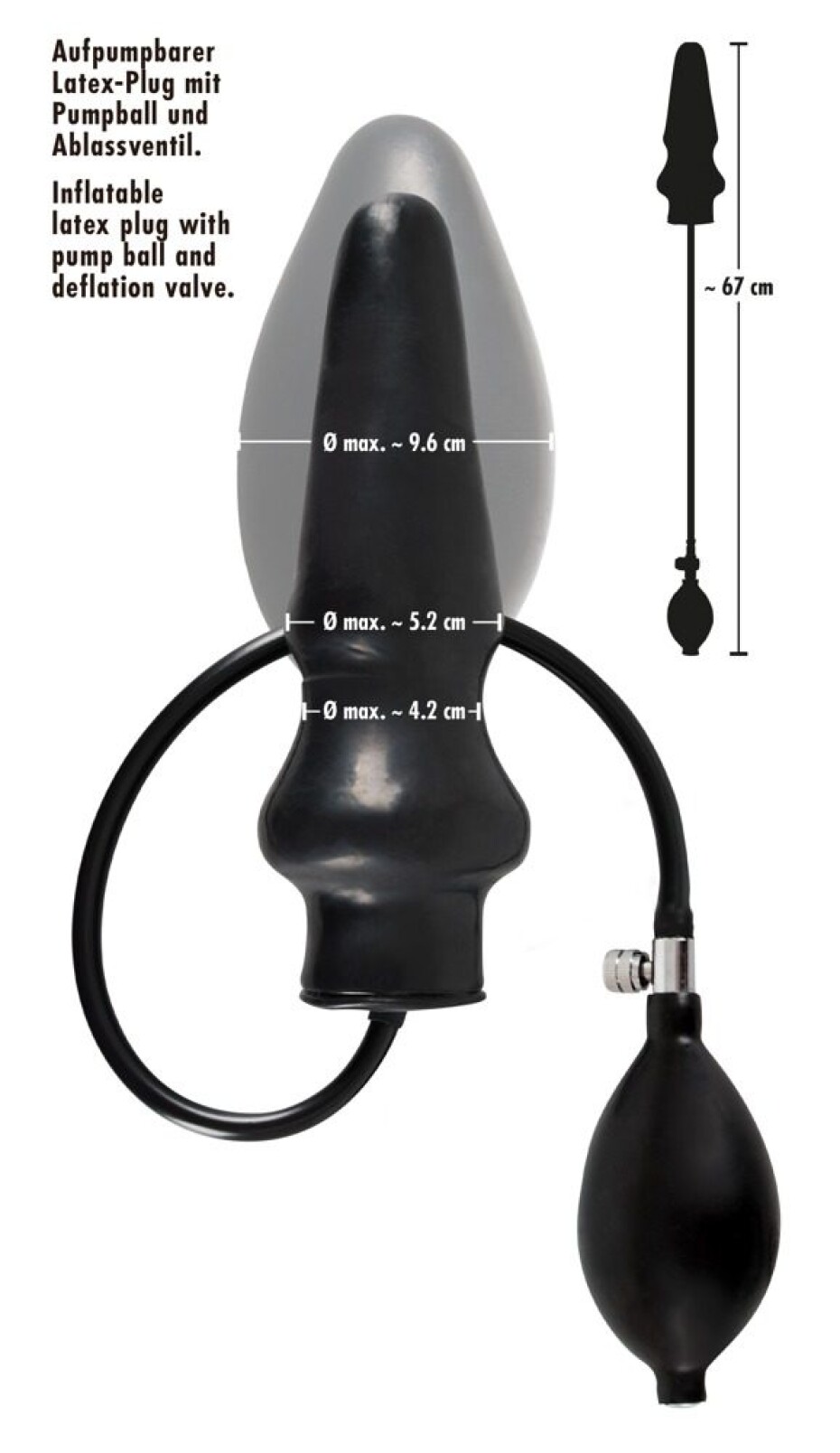 LateX Inflatable Latex Plug - main (3)