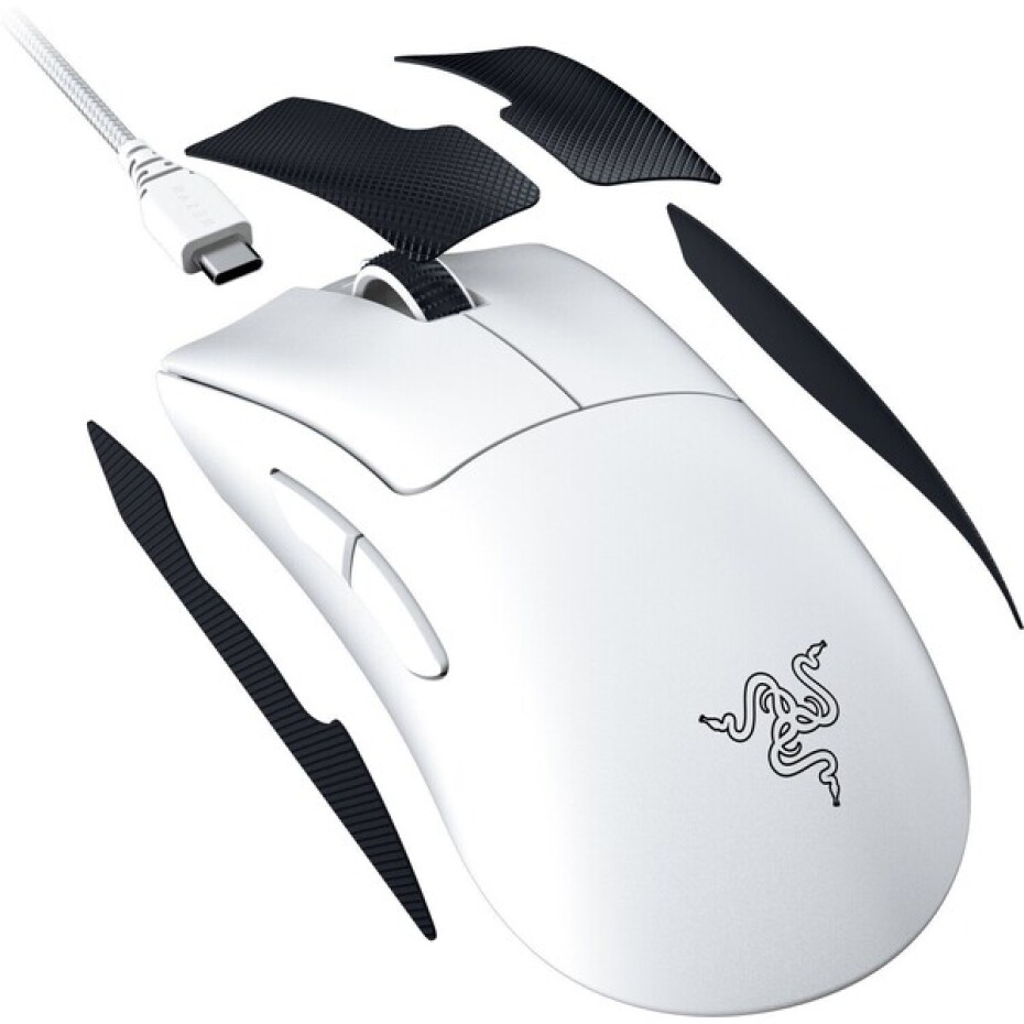 Razer DeathAdder V3 Pro herní myš bílá - main (2)