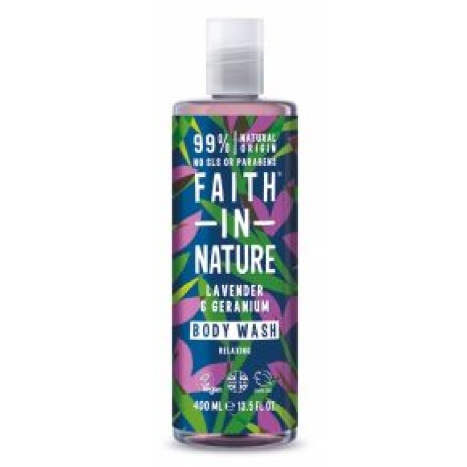 Faith in Nature Sprchový gel Levandule 400ml - main (0)