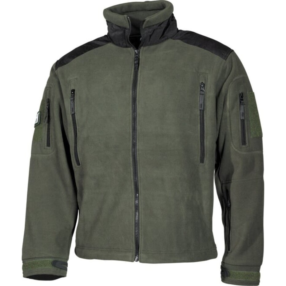 Bunda HEAVY STRIKE - Fleece olivová S - main (0)