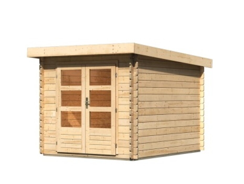 Dřevěný domek KARIBU BASTRUP 4 (73286) natur LG2836 - main (0)