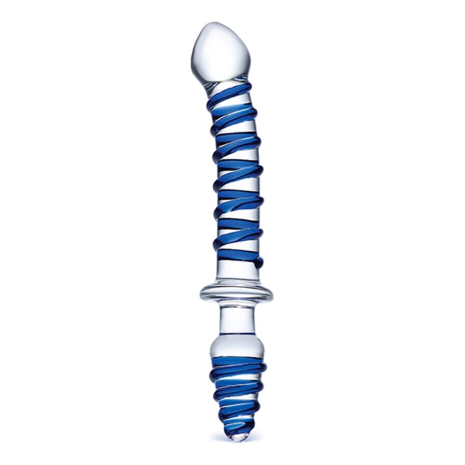 Gläs Mr. Swirly Double Ended Glass Dildo & Butt Plug - main (0)