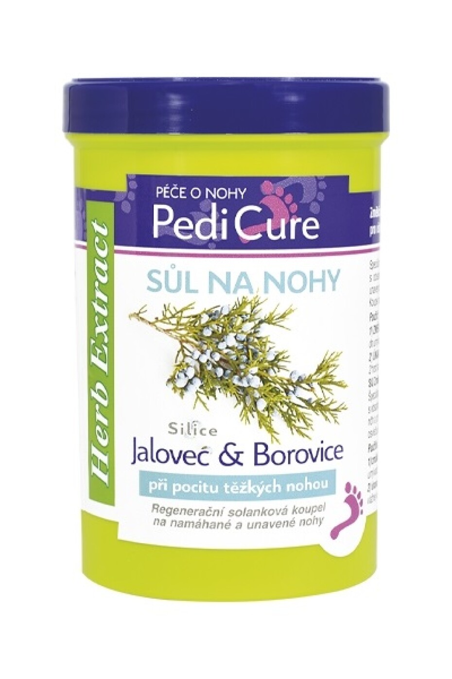 VIVAPHARM Sůl na nohy Jalovec a borovice PEDICURE HERB - main (0)