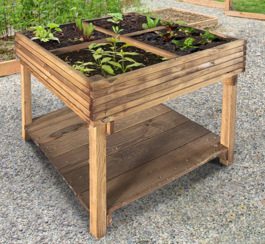 Vyvýšený záhon / truhlík LANITPLAST STILT2 (S7256) LG2386 - main (1)