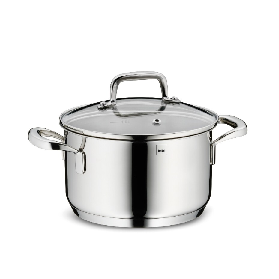 KELA Hrnec s poklicí nerez 18/10 FLAVORIA 16 cm KL-10174 - main (0)