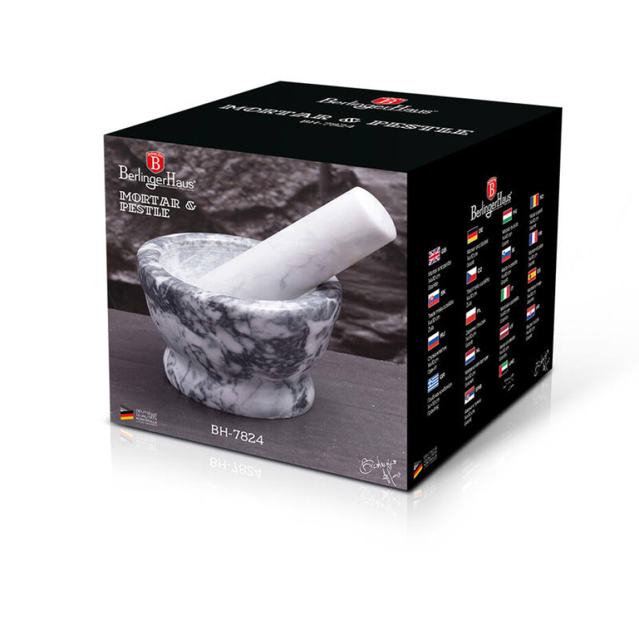 BERLINGERHAUS Hmoždíř žulový Granite světlý 10 x 7 cm BH-7824 - main (1)