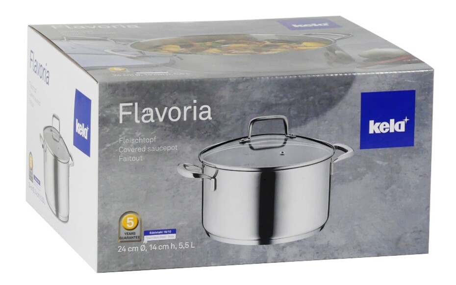 KELA Hrnec s poklicí nerez 18/10 FLAVORIA 24 cm KL-10176 - main (4)