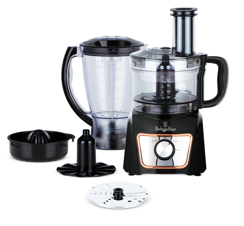 BERLINGERHAUS Kuchyňský robot multifunkční Black Rose Collection BH-9440 - main (2)