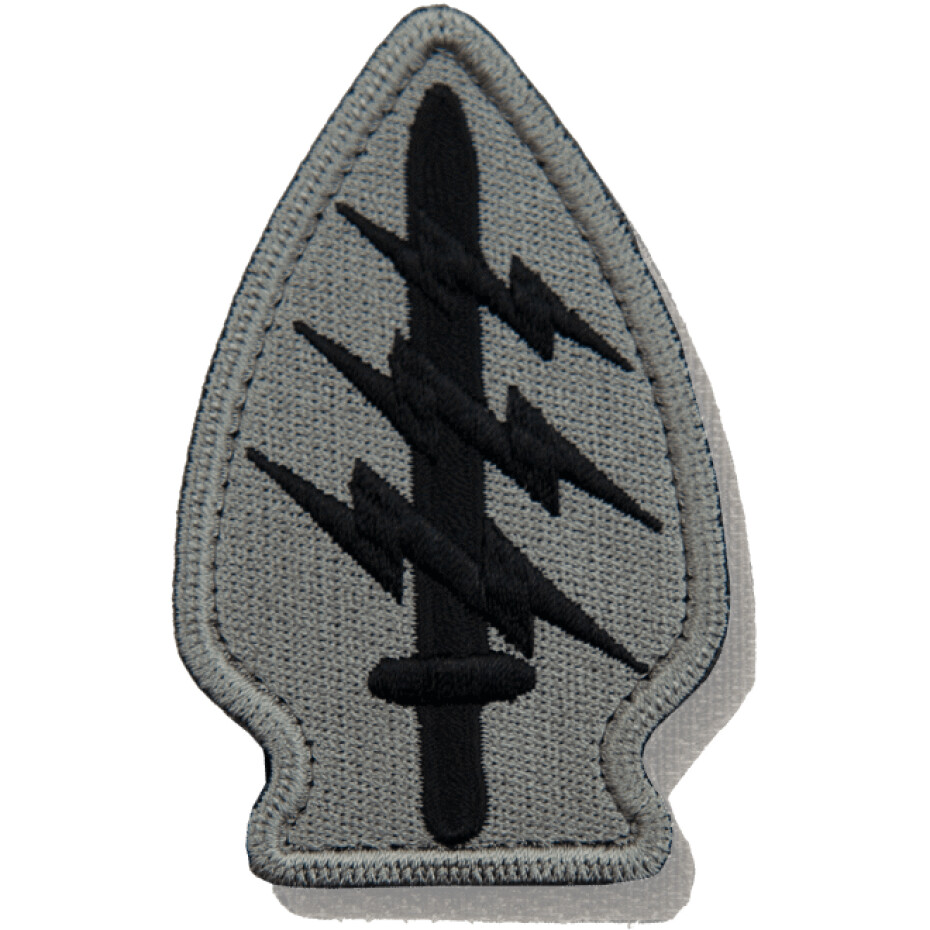 Nášivka: SPECIAL FORCES - znak [ssz] šedá | černá - main (0)