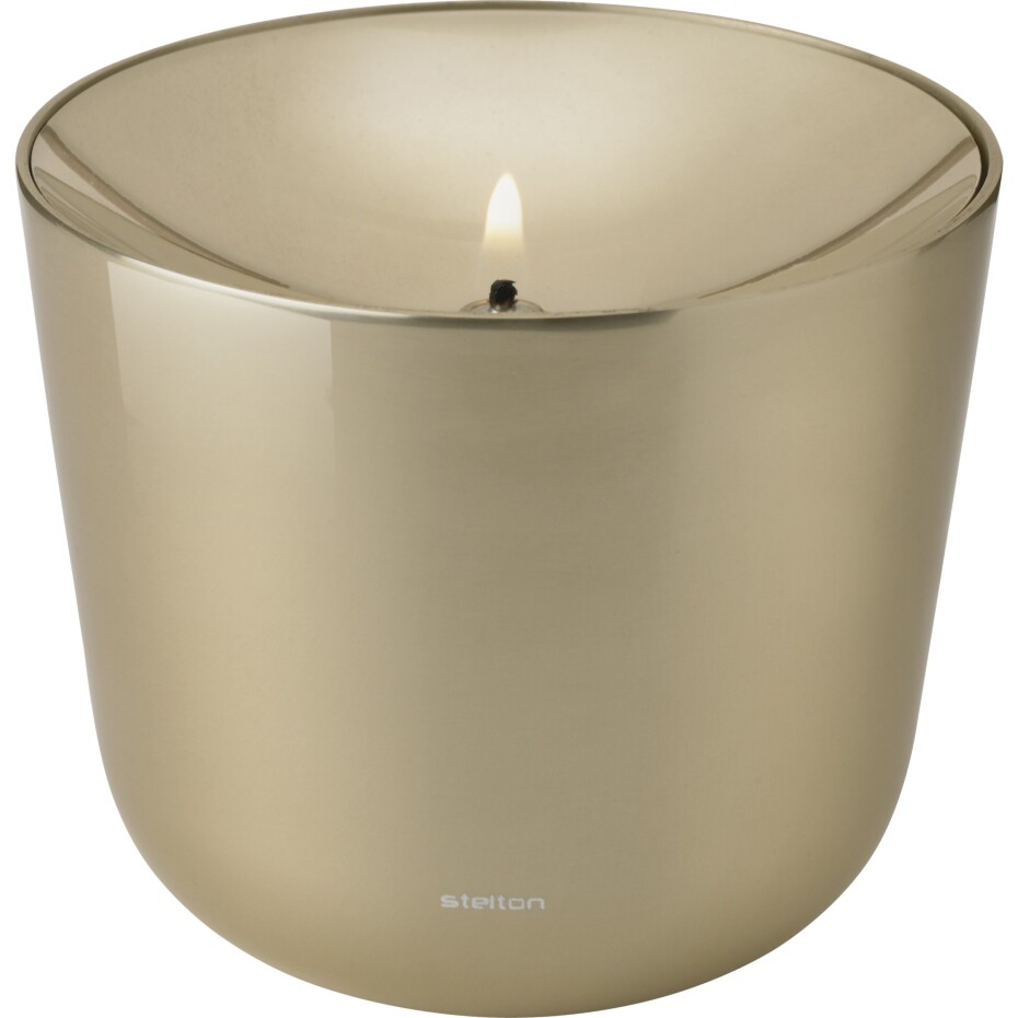 Olejová lampa SOLIS 11 cm, měděná, hliník, Stelton - main (0)