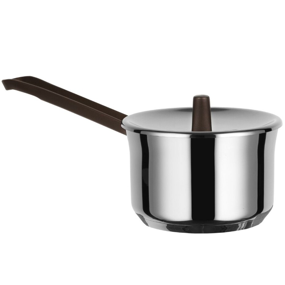Poklice EDO 16 cm, stříbrná, nerez, Alessi - main (2)