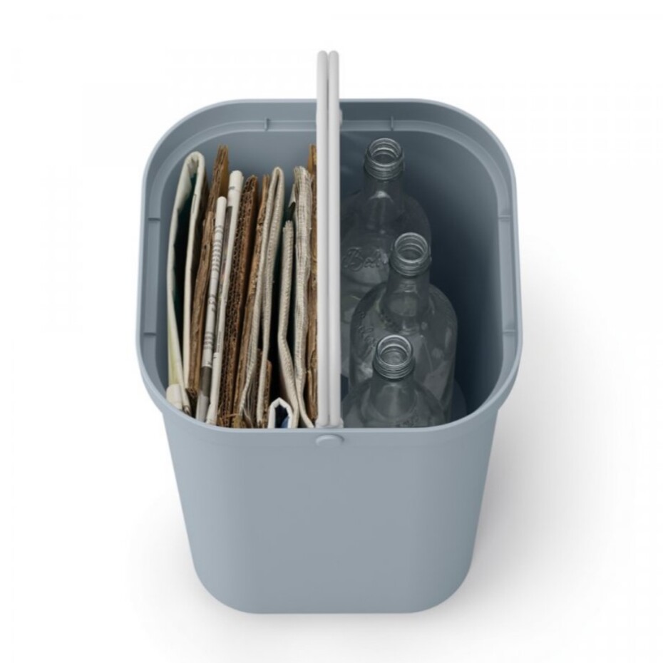 Odpadkový koš GORECYCLE 30112 46 l, na tříděný odpad, šedá, Joseph Joseph - main (3)