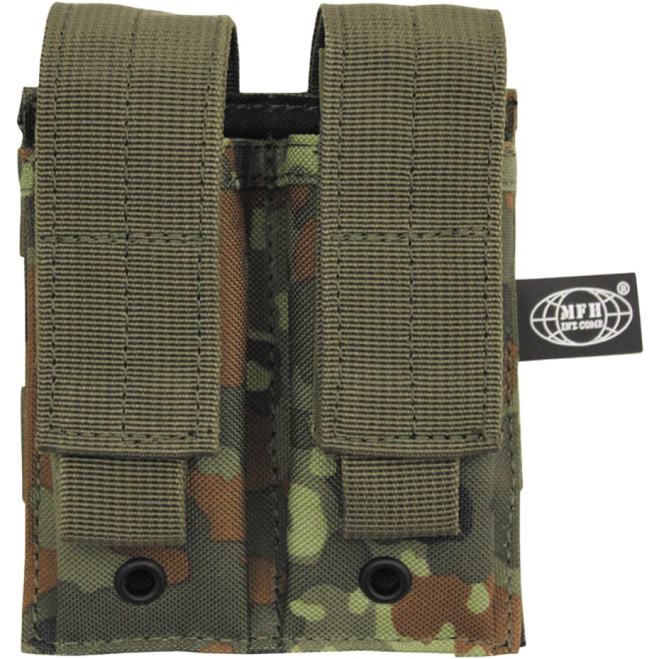 Pouzdro MOLLE na 2 zásobníky malé flecktarn - main (0)