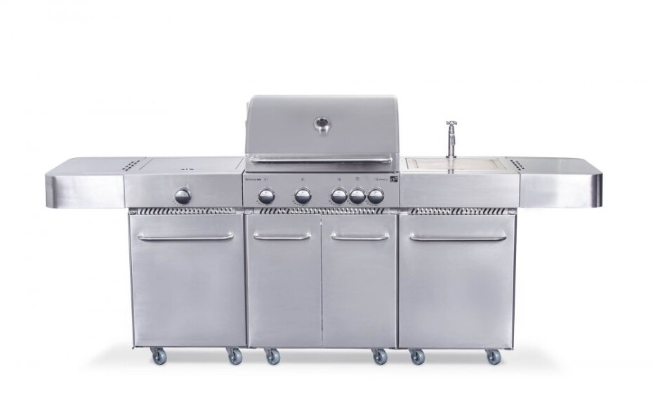 G21 Plynový gril G21 Arizona, BBQ kuchyně Premium Line 6 hořáků + zdarma redukční ventil G21-6390330 - main (0)