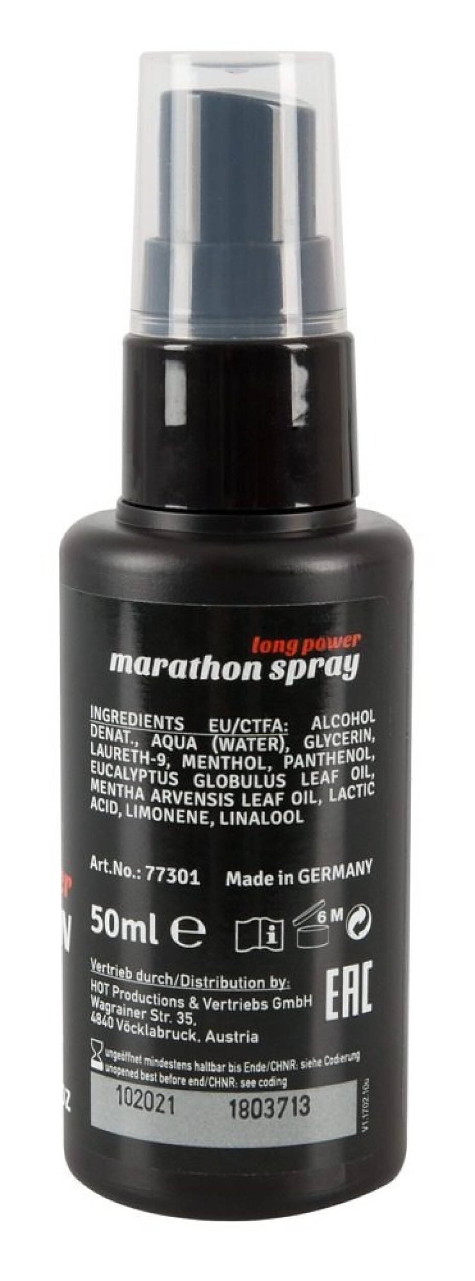 Sprej MARATHON MEN LONG 50ml - main (2)