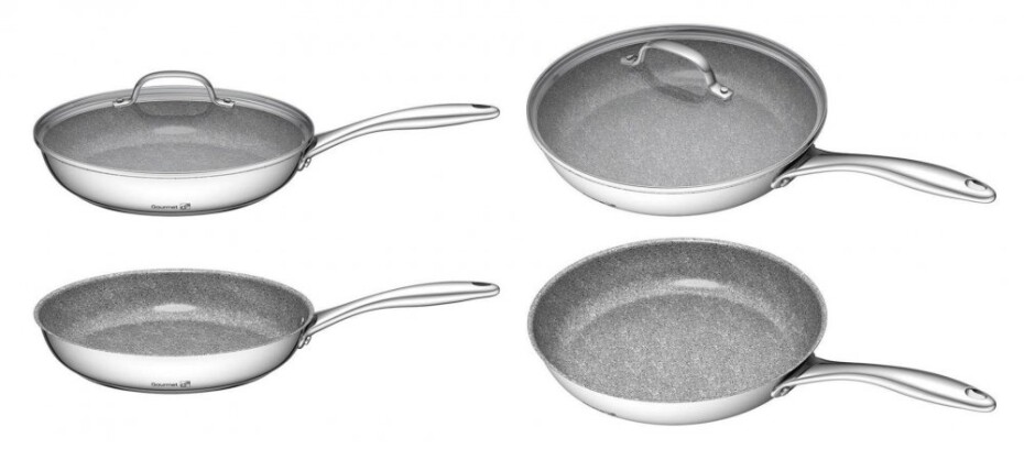 G21 Sada nádobí G21 Gourmet Miracle s cedníkem, 4 díly, nerez/greblon G21-6352113 - main (11)