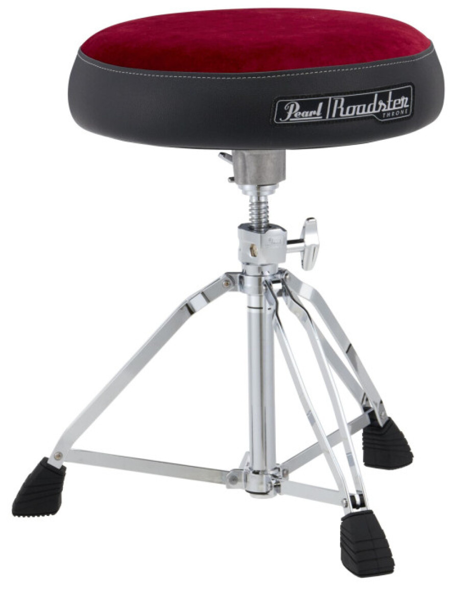 Pearl D-1500RST Roadster Drum Throne - Red - main (0)