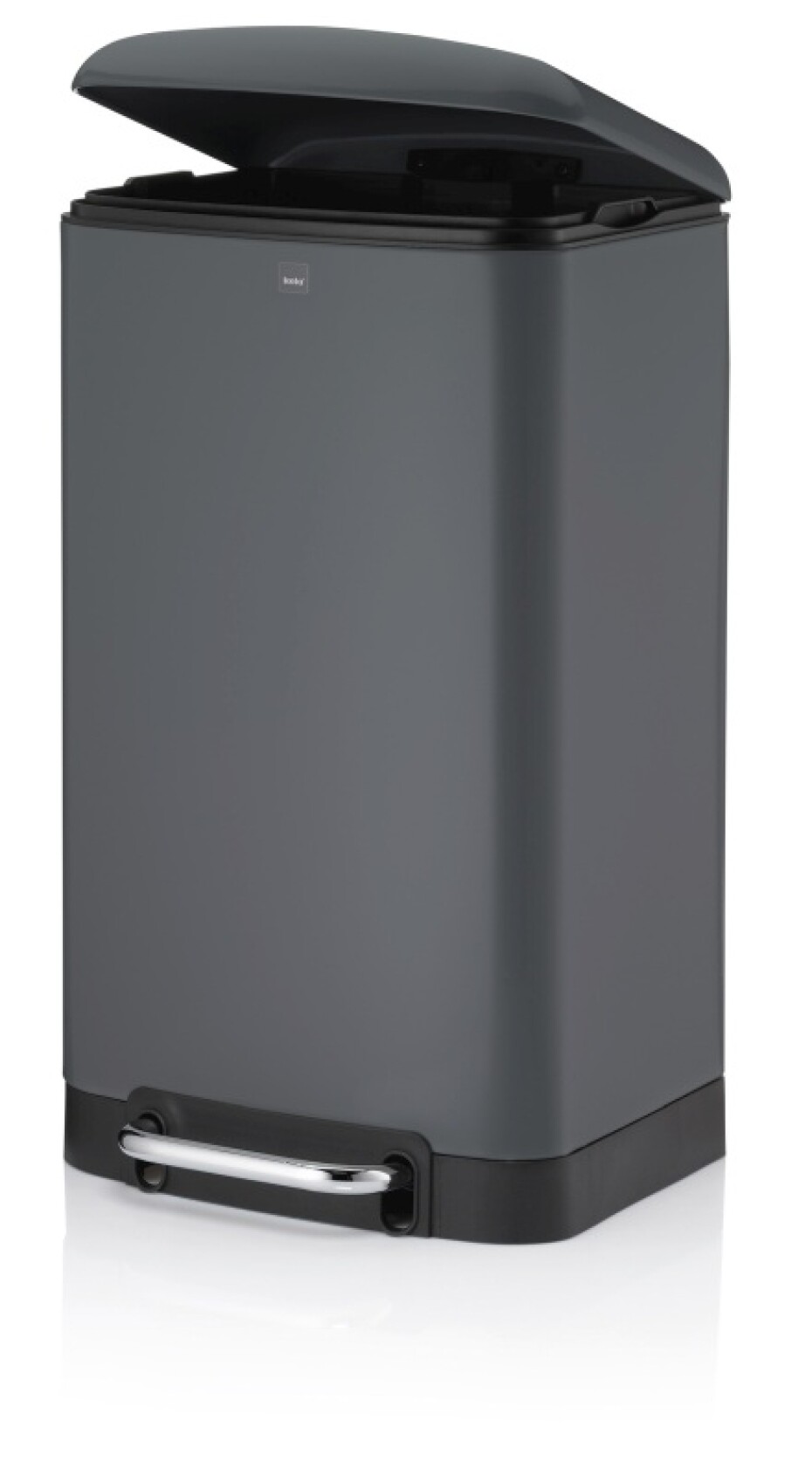 KELA Koš odpadkový Davino tmavě šedá 30l KL-10909 - main (0)