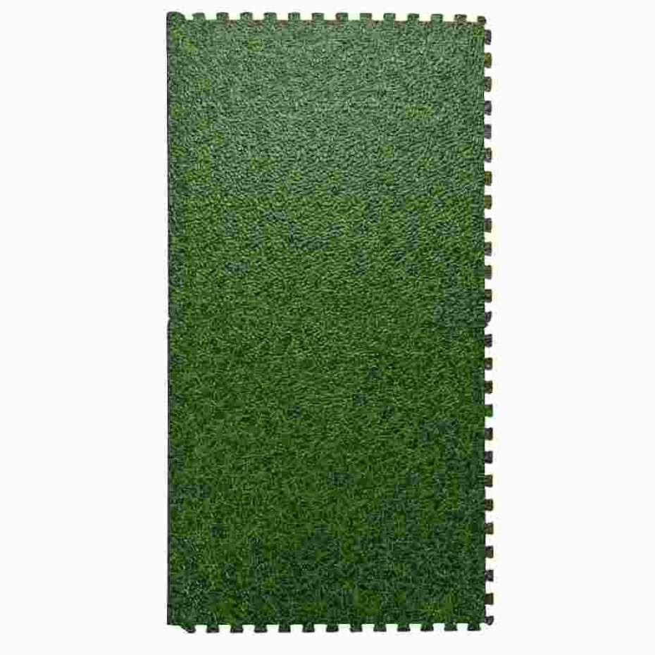 EXCELLENT Pěnová podlaha puzzle sada 6 ks tráva KO-491003170 - main (0)
