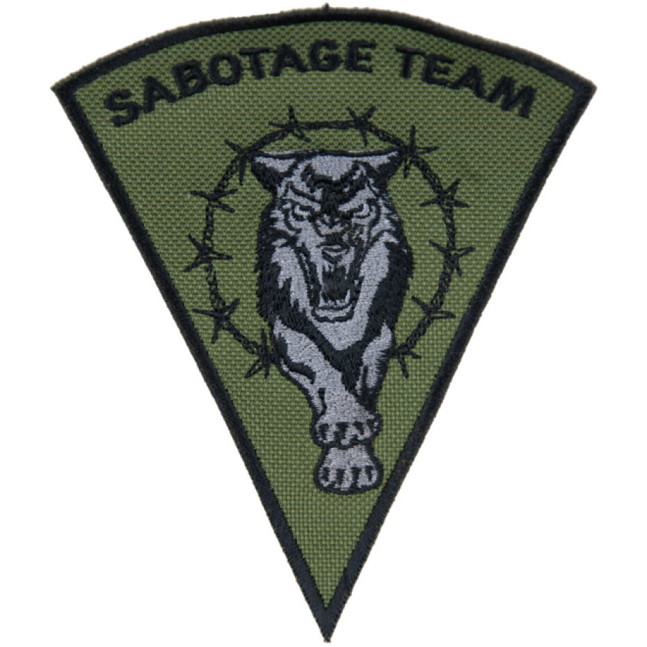 Nášivka: Sabotage team [bsz] - main (0)