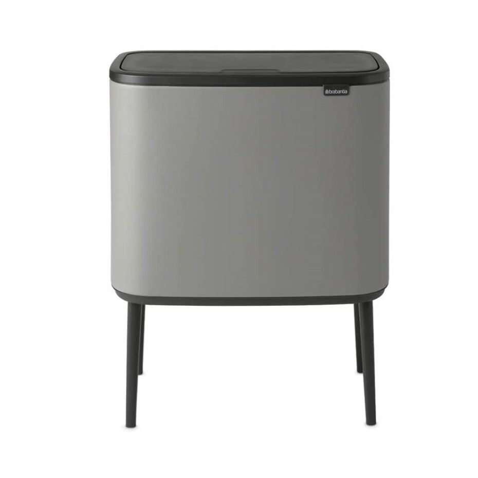 Dotykový odpadkový koš BO TOUCH BIN 3 x 11 l, minerální šedá, Brabantia - main (0)