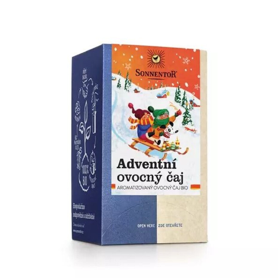 Sonnentor Adventní ovocný čaj porcovaný dvoukomorový 50,4 g - main (0)