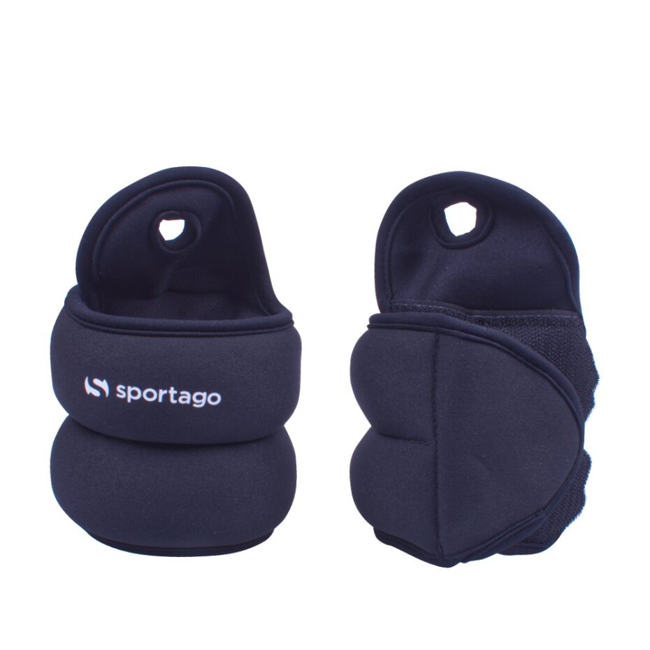 Neoprénové závaží na zápěstí Sportago 2x0,5 kg, černé - main (1)