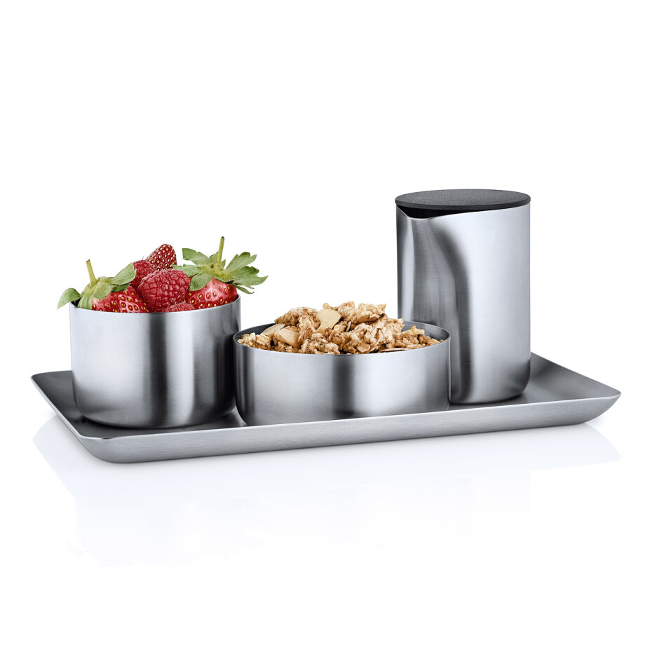 Servírovací podnos BASIC 13 x 22 cm, nerez, Blomus - main (1)