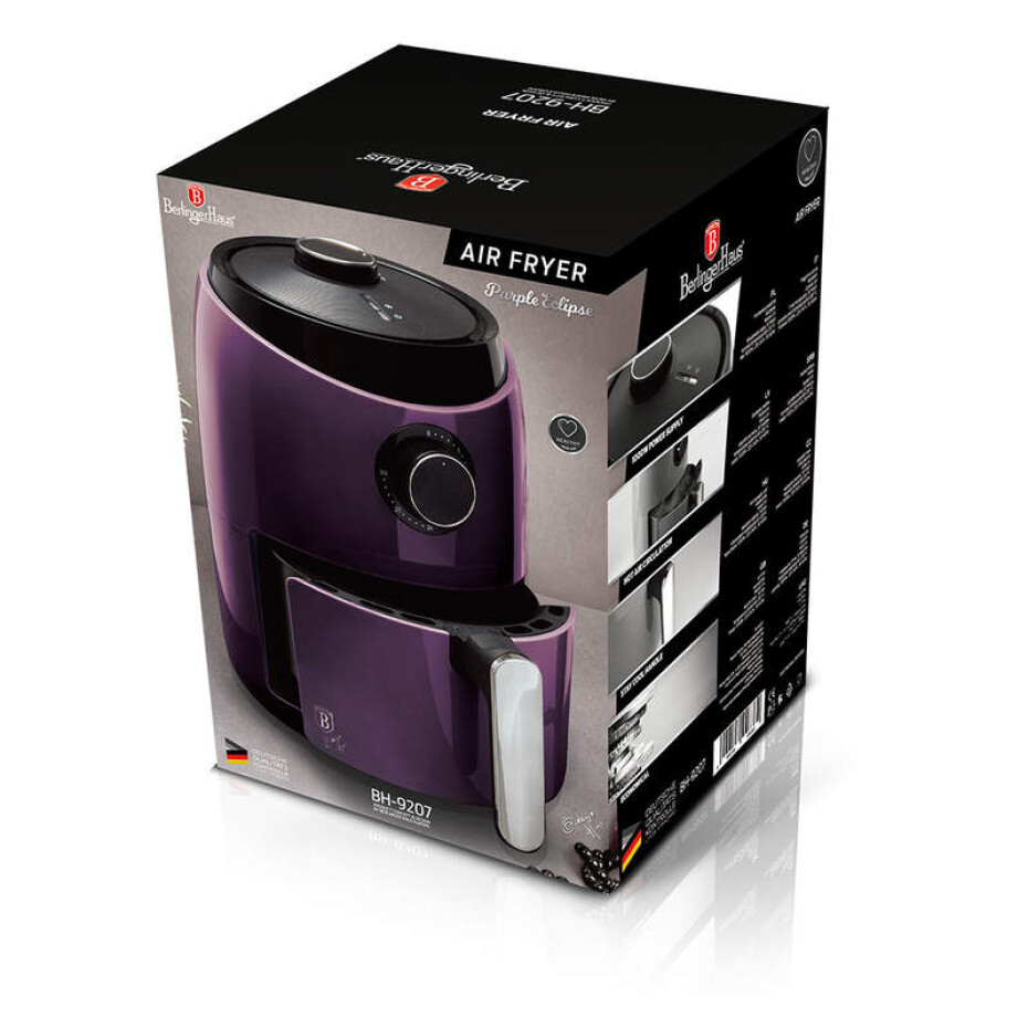 BERLINGERHAUS Horkovzdušná fritéza 1,6 l Purple Metallic Line BH-9207 - main (2)