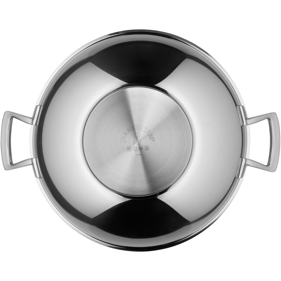 Wok 36 cm, se dvěma uchy , nerez, WMF - main (3)