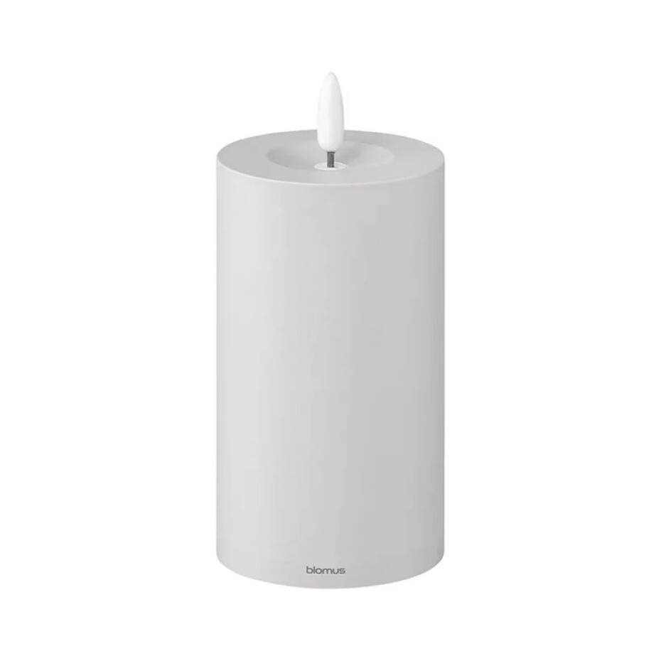 Stolní lampa NOCA 12,5 cm, LED, světle šedá, plast, Blomus - main (2)