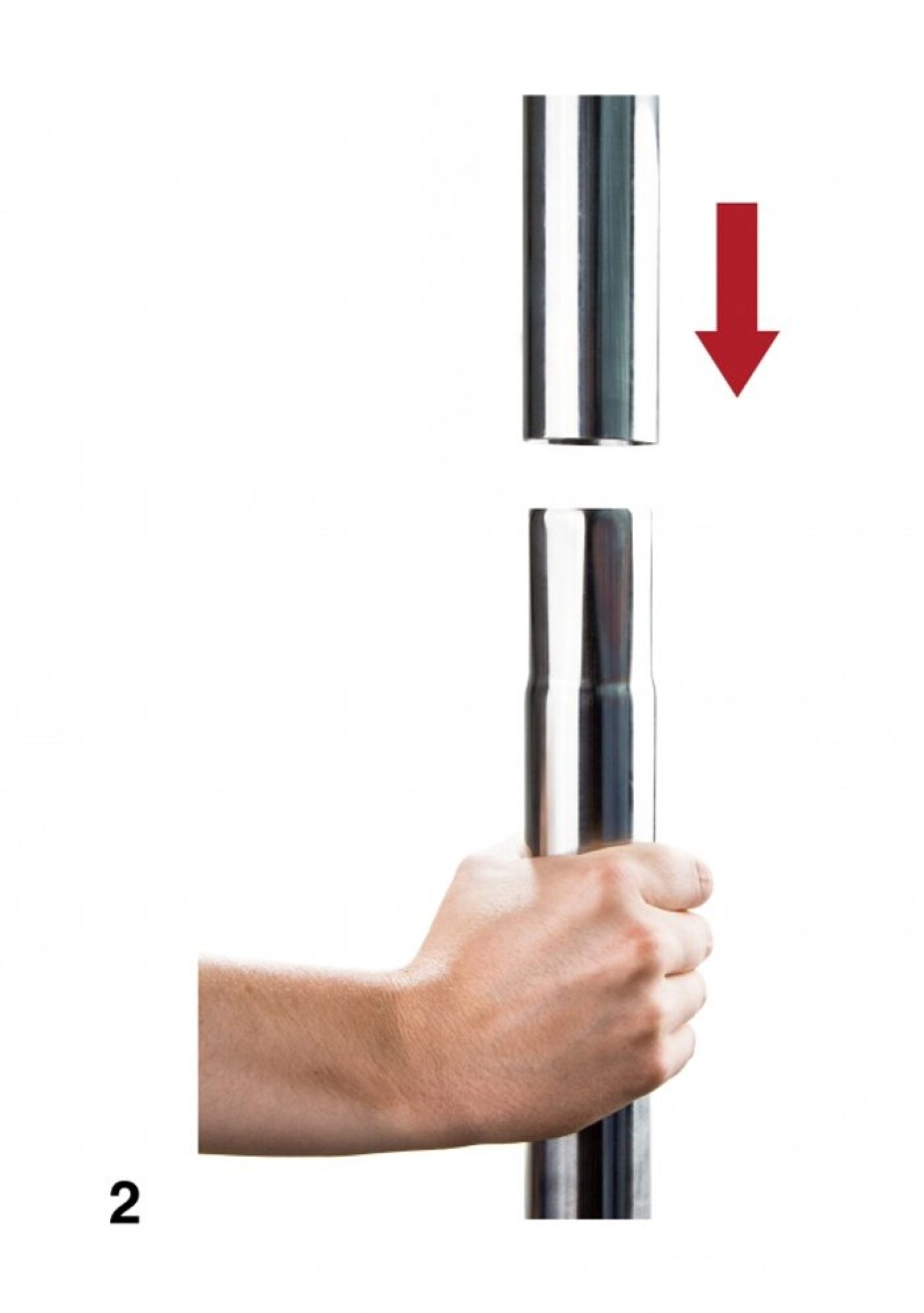 Ouch! Dance Pole Silver - main (3)