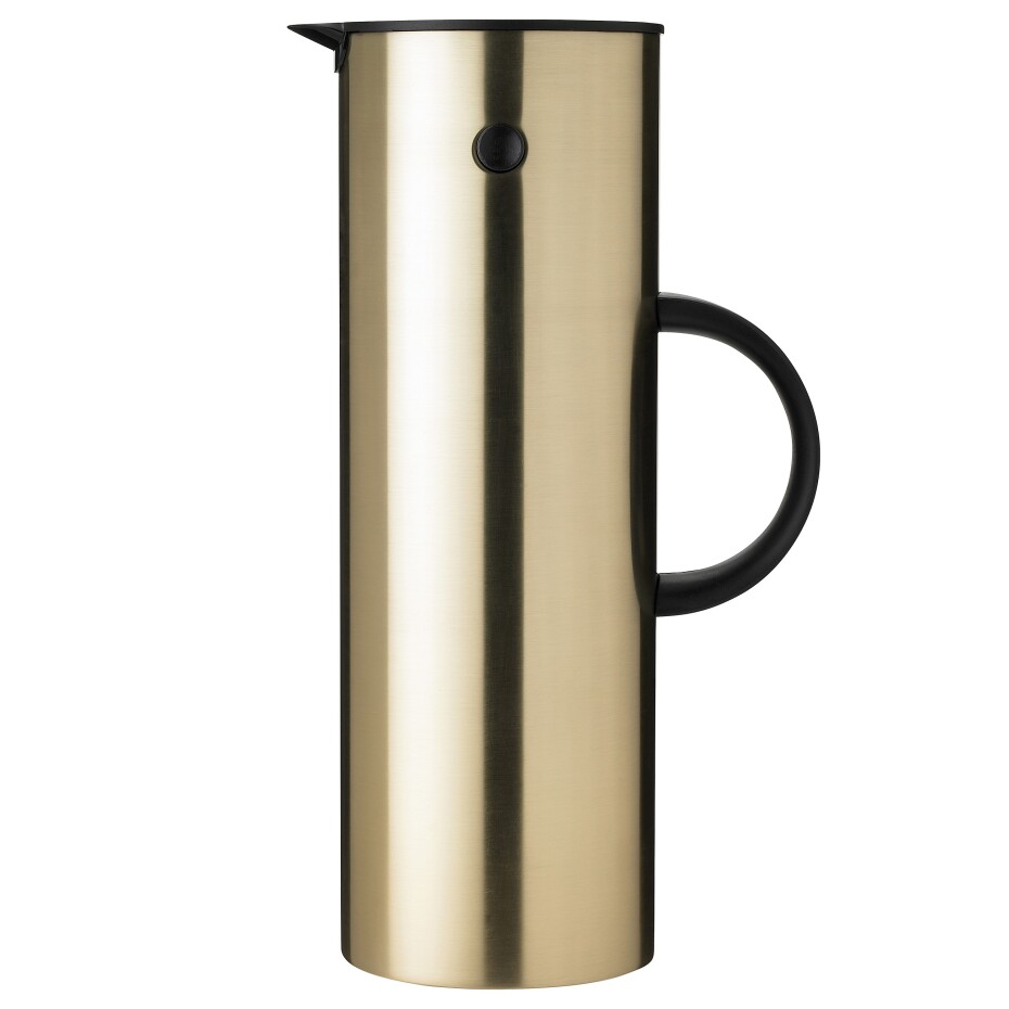 Vakuový džbán EM77 1 l, mosazná, nerezová ocel, Stelton - main (0)