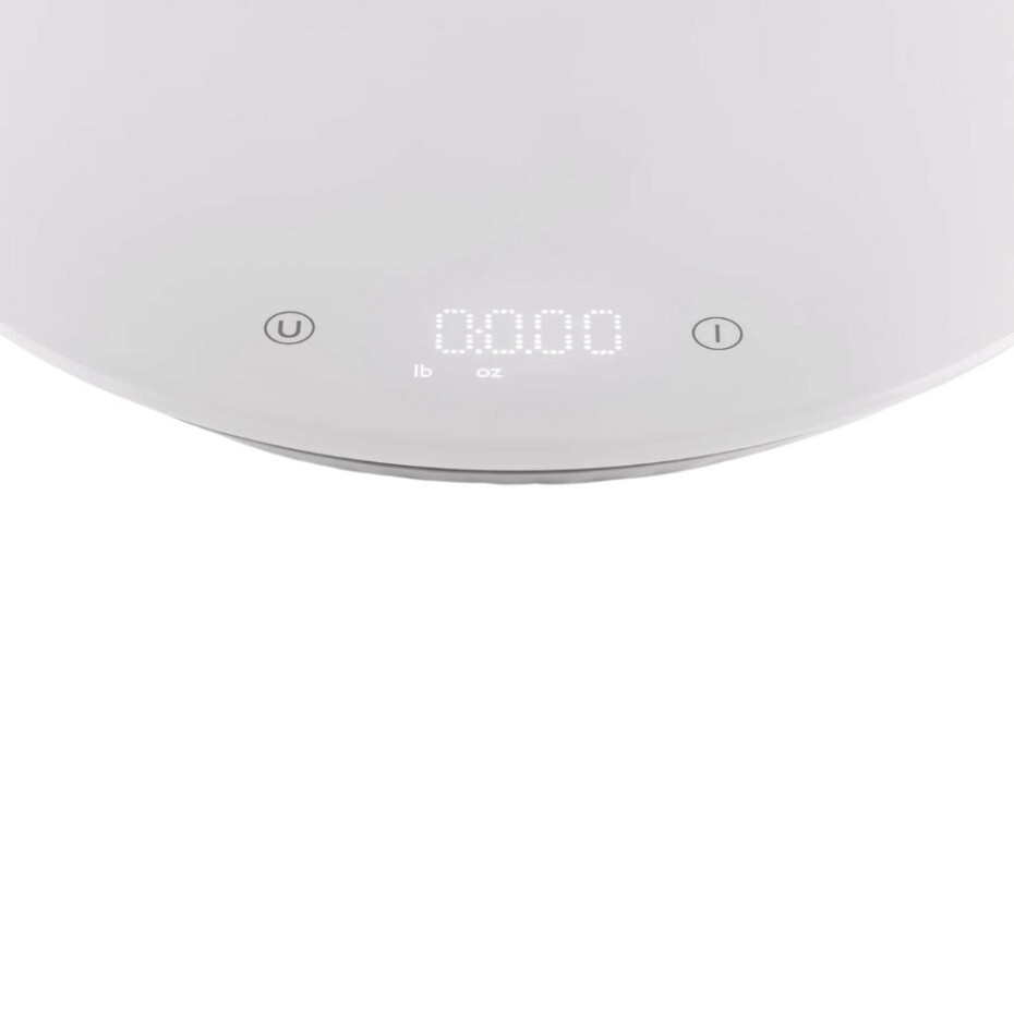 Digitální kuchyňská váha PLISSÉ 27 cm, zelená, plast, Alessi - main (6)