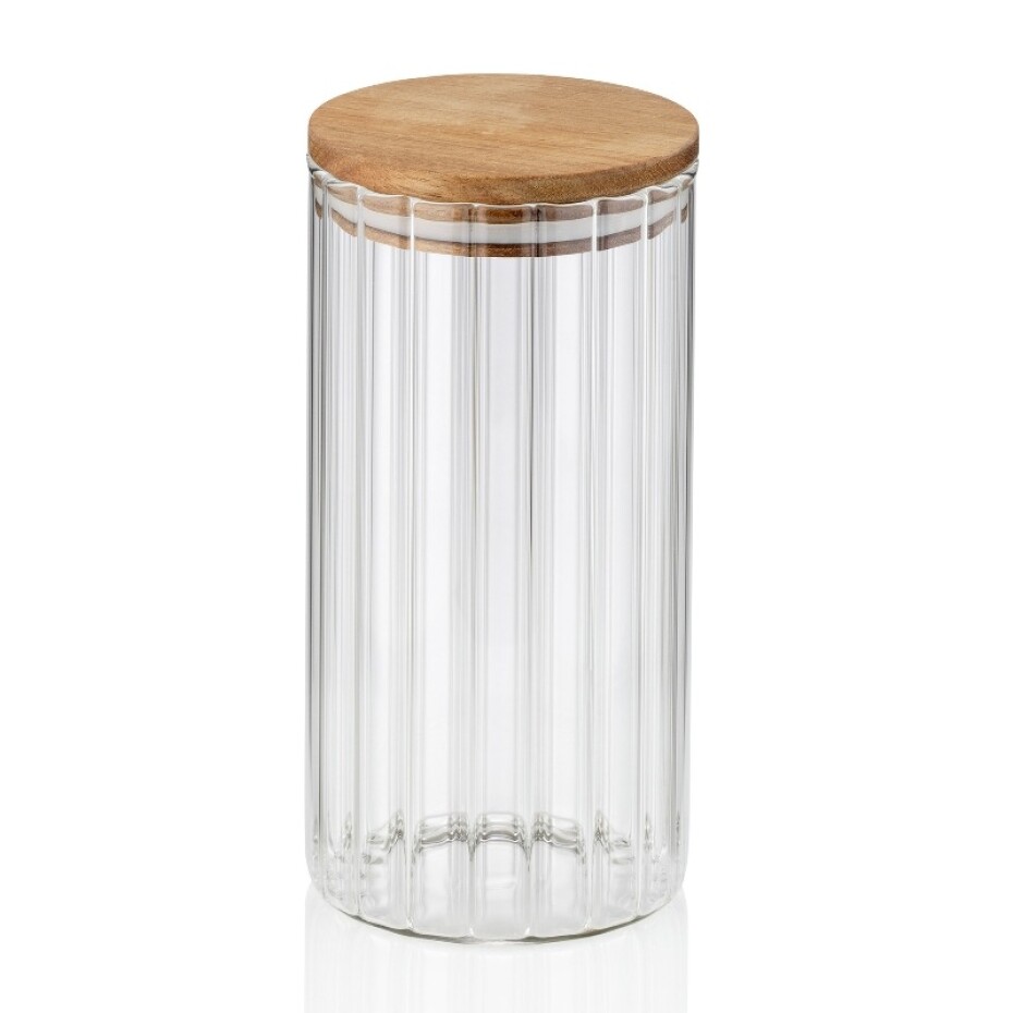 KELA Zásobní dóza Dorothea sklo transparentní 18,0cm 9,0cm 0,9l KL-15283 - main (0)