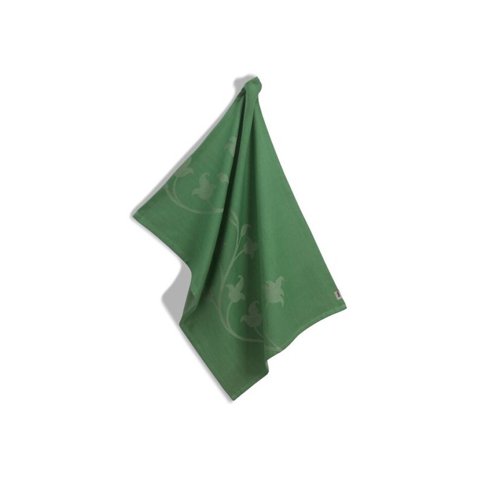 KELA Utěrka Cora 100% bavlna světle zelená/zelený květ 70,0x50,0cm KL-12825 - main (0)