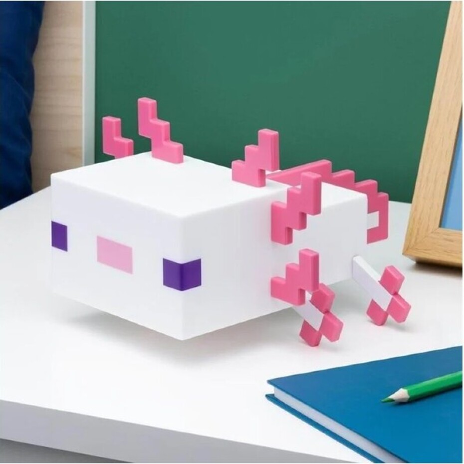Světlo Minecraft - Axolotl - main (1)