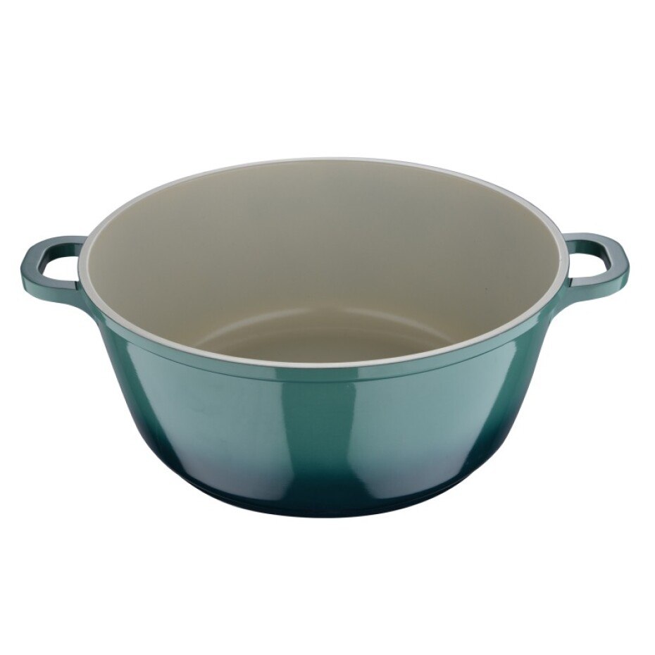 BERGNER Kastrol s keramickým povrchem a poklicí 28 cm Excalibur BG-36102-GR - main (2)