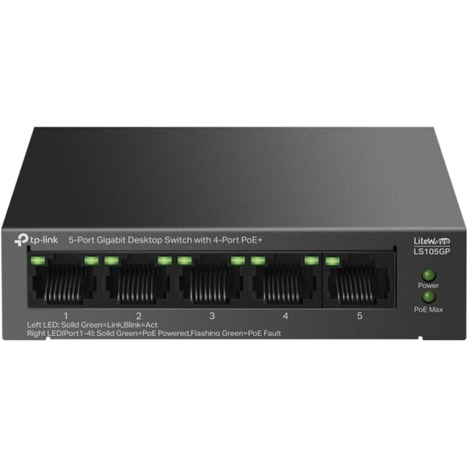 TP-Link LS105GP gigabitový switch - main (0)