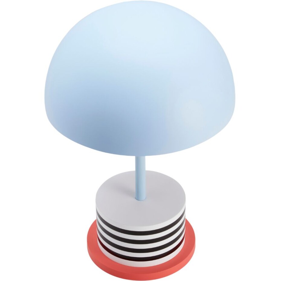 Přenosná stolní lampa RIVIERA 28 cm, modrá, Printworks - main (2)